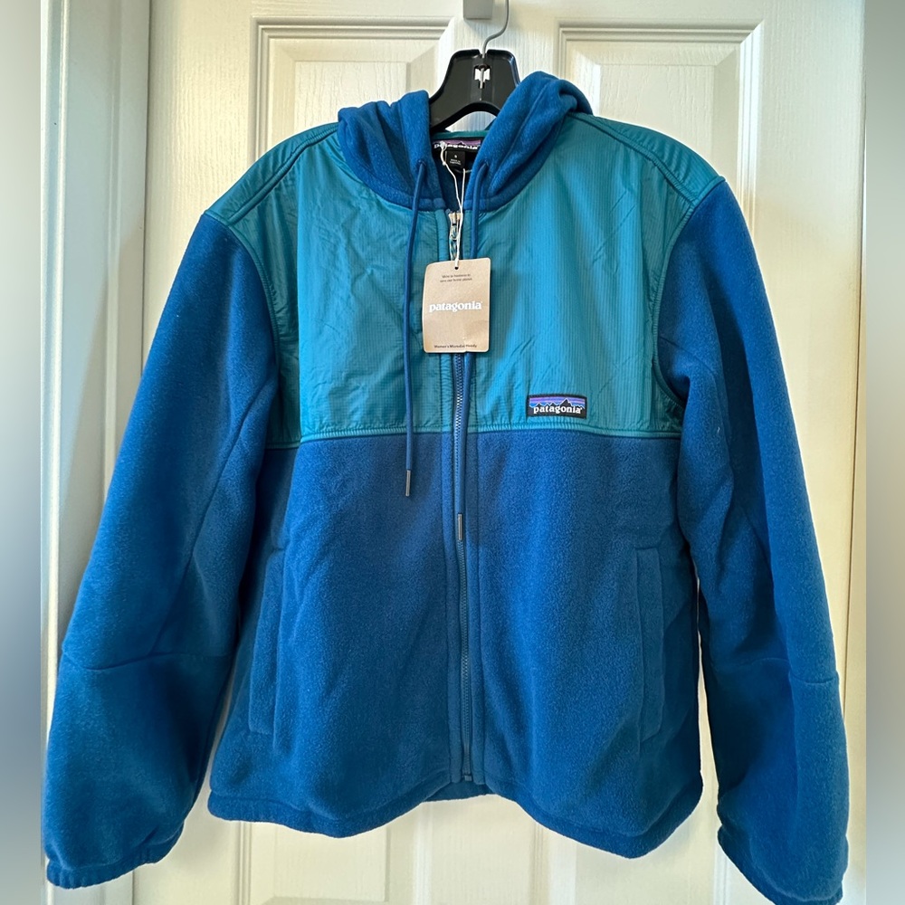 Brand New Patagonia women’s microdini hoody jacket